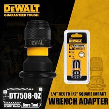 DEWALT DT7508 Impact Wrench to Driver Attachment 1/2  to 1/4 Hex Adaptor.