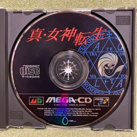 m11 Megami Tensei Shin MegaCD Game Manual Included Unconfirmed Operation Good C