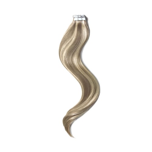 Extensiones de cinta para cabello humano 100 % Remy - ligeras, reutilizables y sin costuras - Imagen 20 de 26