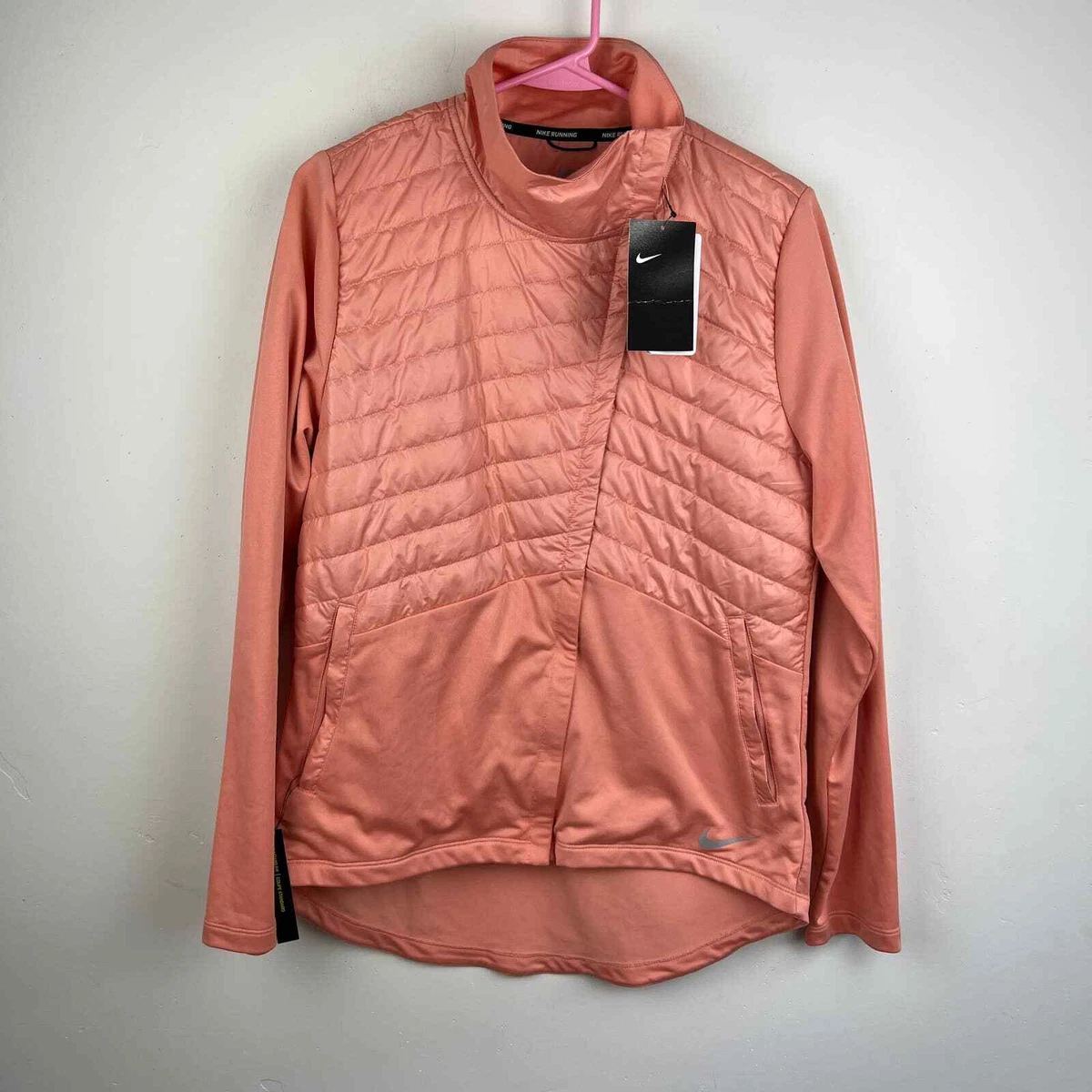 Nike Essential Padded Field Running Jacket BV3886 606 Peach