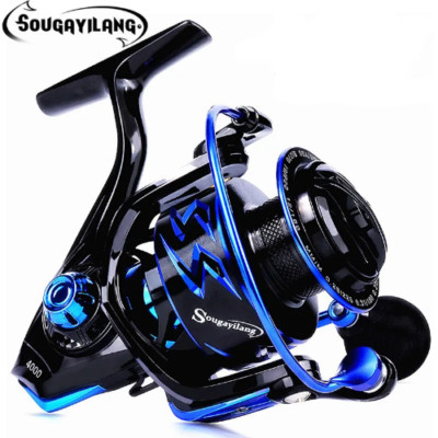 Spinning Fishing Reel 5.2:1/6.2:1 High Speed Ultra Smooth Spinning Fishing Reel