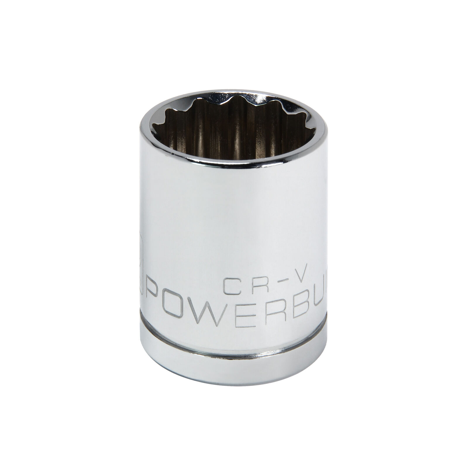 Powerbuilt 1/2 Inch Drive x 22 MM 12 Point Shallow Socket - 6420