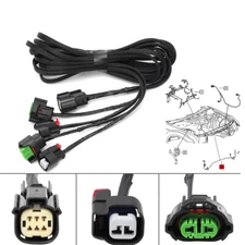 Front Headlight Fog Light Wiring Harness For Dodge Challenger 15-22 # 68259674AB