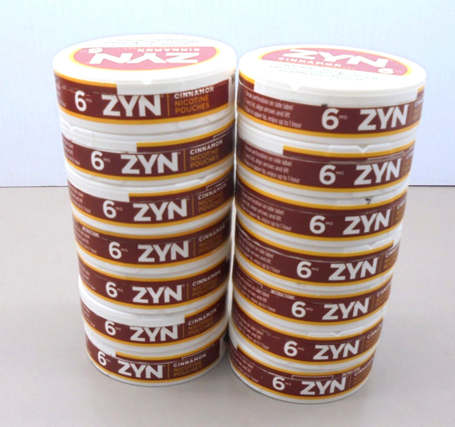 14 Empty Zyn Plastic Round Containers With UNUSED Reward Codes