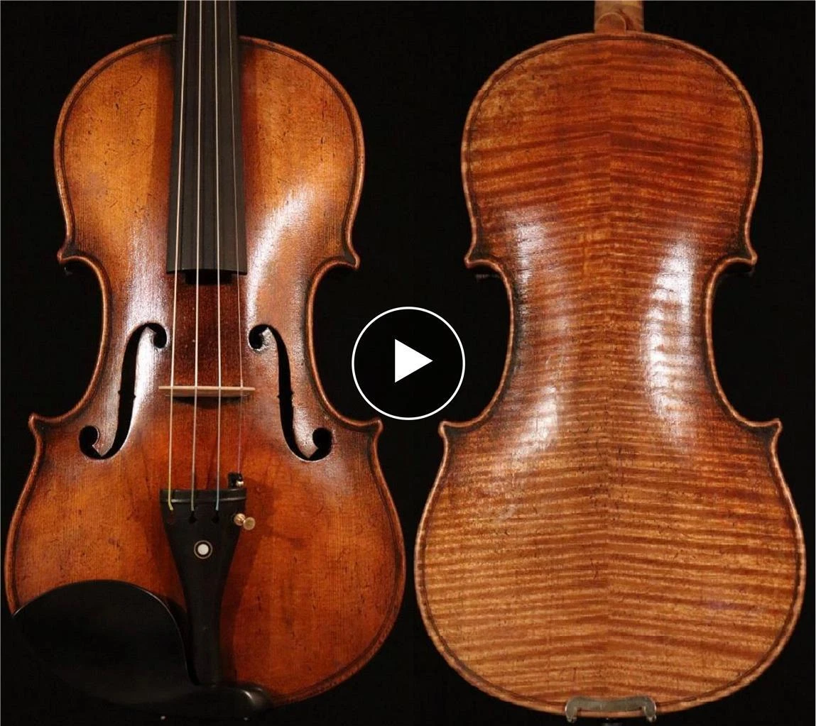 Violin Old Fiddle Vintage Antique Restored Labeled Stradivarius c
