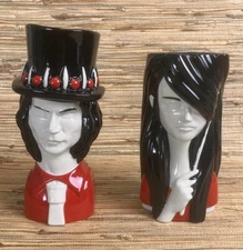 White Stripes Tiki Mug Set Jack White Meg Third Man Records New in Box