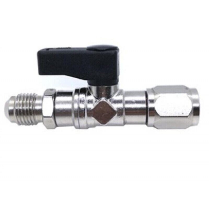 RUBINETTO bombola freon Gas R32 da 1lt 1/2-16ACME SX x 5/16 SAE PASSO SINITROSO