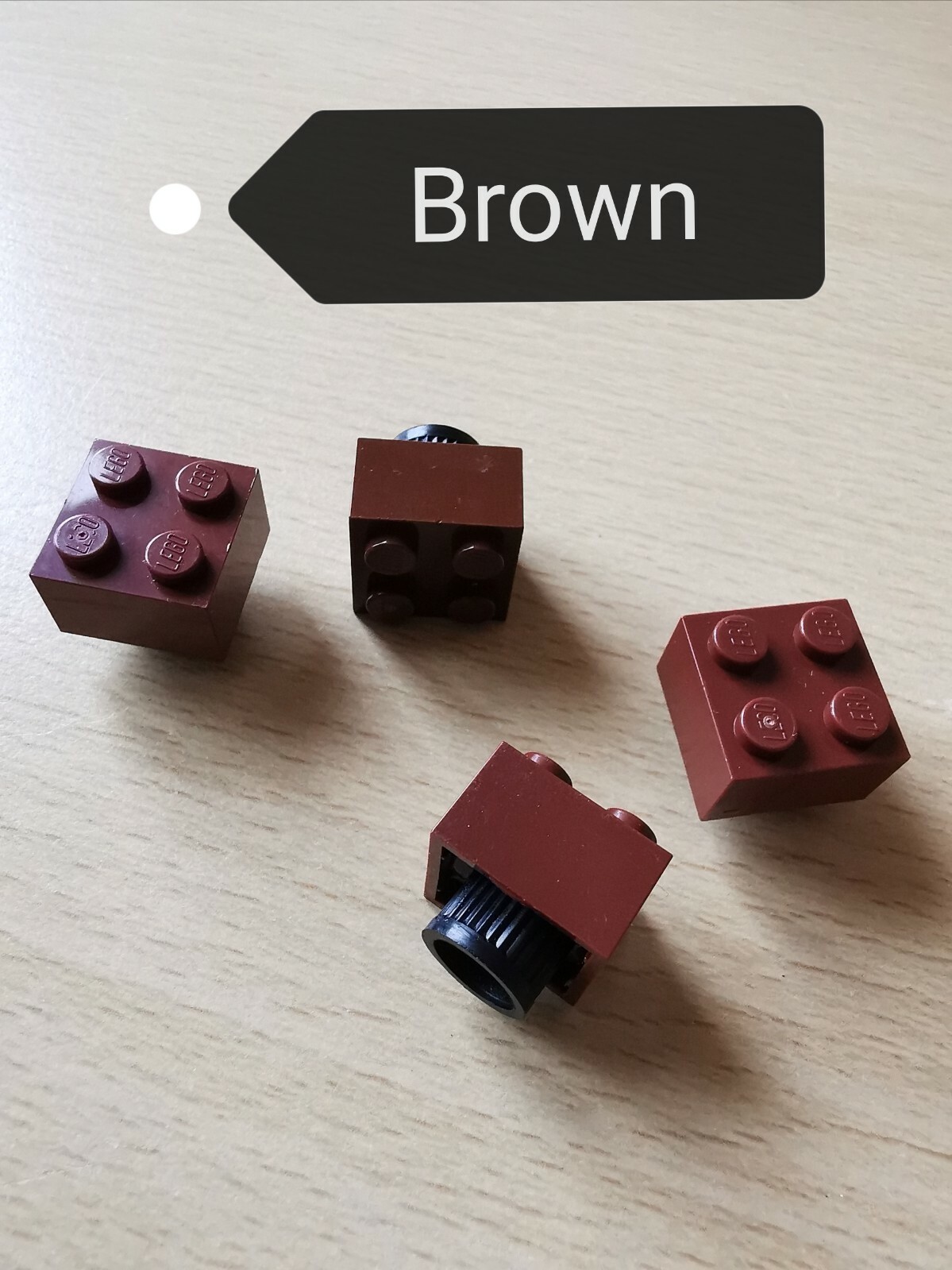 Lego Block Valve Caps x 4 Volkswagen Universal Any Vehicle Various