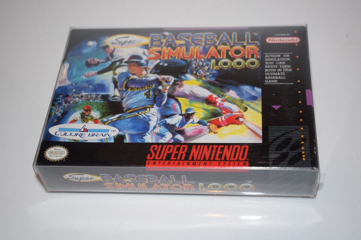 スーパーファミコン - SFC★SUPER BSAEBALL SIMULATOR 1000 SNES Super Baseball Simulator 1.000 - Wikipedia