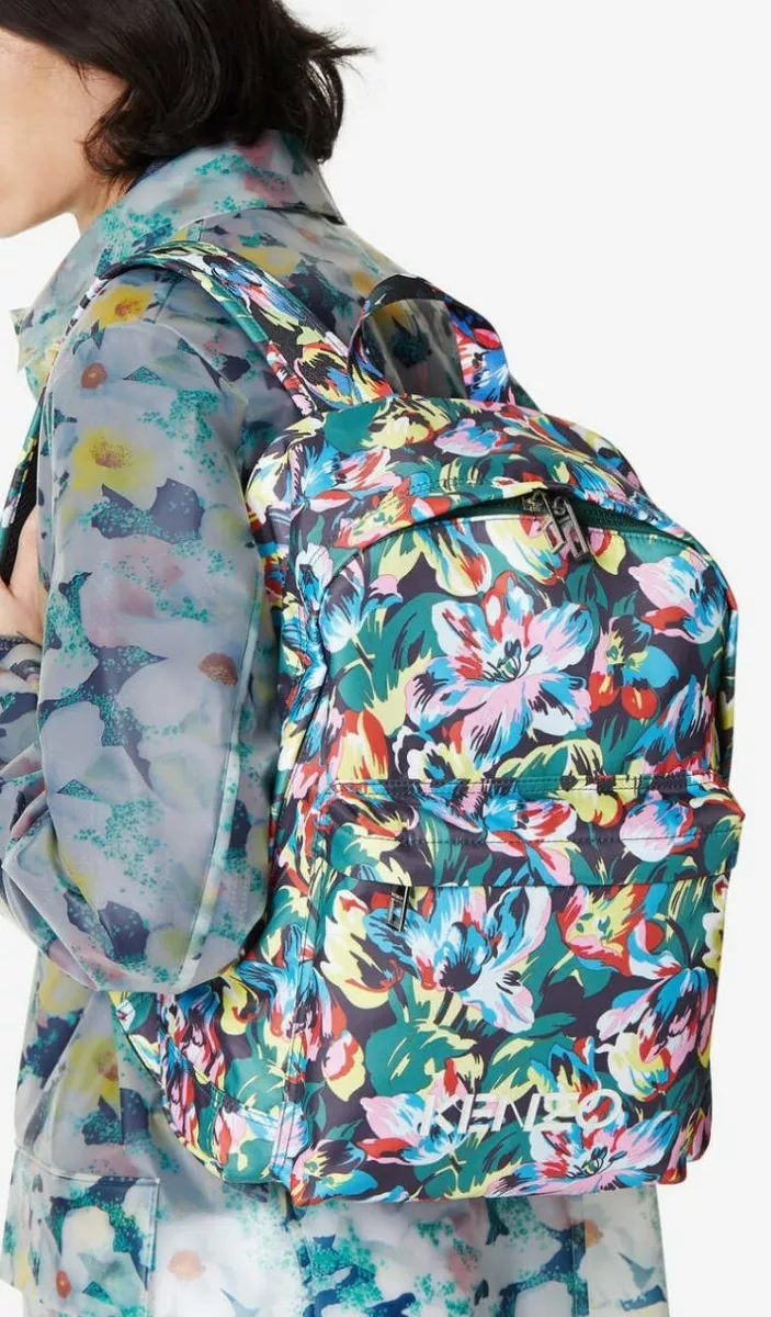 RARE Limited Edition Kenzo x Vans Men's Floral Backpack Spring 2020 Collection RARE Limited Edition Kenzo x Vans Men's Floral Backpack Spring 2020 Collection
