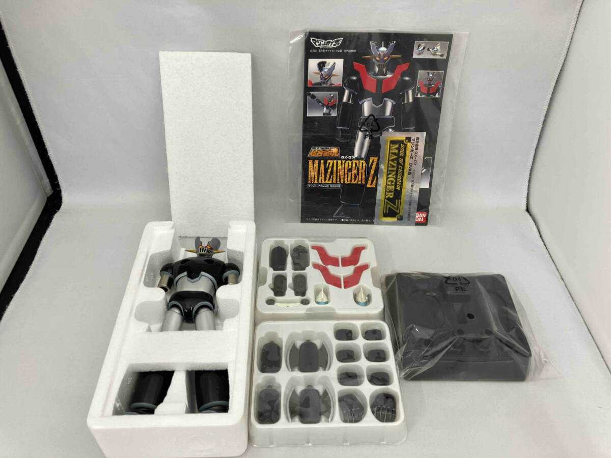 BANDAI SOUL OF CHOGOKIN MAZINGER Z GX-07 OVA Version Robot