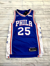 Nike Philadelphia 76er's Ben Simmons 25 Embroidered Tank Top Jersey 44 NWT