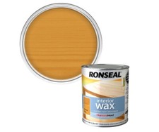 Ronseal Interior Wax Natural Quick Drying Ultimate Premium Wood Protection 750ml
