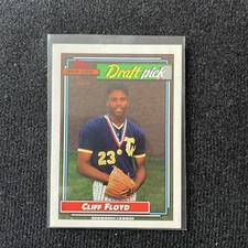 1992 Topps - #186 Cliff Floyd (RC)