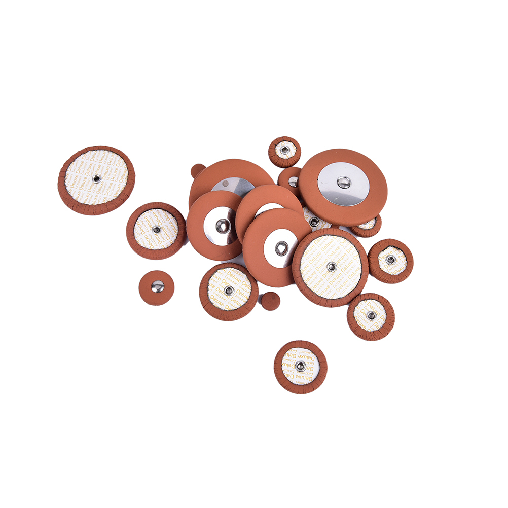 25 Pieces Sax Leather Pads Replacement for Alto Saxophone Saxophone Accesso*a5