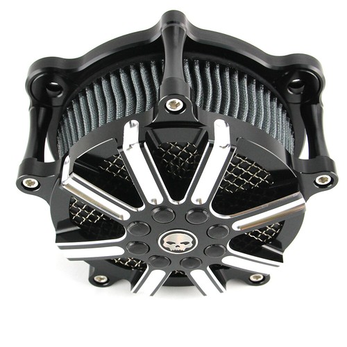 Kit de sistema de filtro de admisión de filtro de aire para modelos Harley Softail Dyna Touring - Imagen 12 de 12