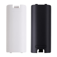 2 Pack Wii Remote Battery Cover Shells   2x Replacement Backs Doors   Brand New