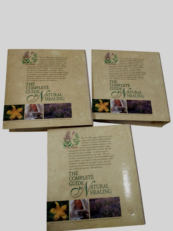 The Complete Guide to Natural Healing 3-Ring Binder book Set Complete - Image 3 of 4