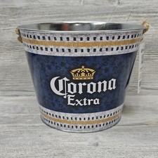 Corona Extra Tin Cerveza Cubo Cuerda Mango Hombre Cueva Barra Redonda Metal Fiesta Portador