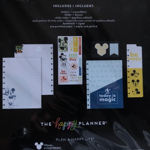The Happy Planner - Disney: Mickey Mouse - "Today is Magic" 72 Pc Accessory Pack - Picture 3 of 3