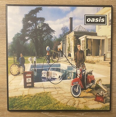 Liam Gallagher signiertes Be Here Now Vinyl - kommt mit Echtheitszertifikat & Nachweis - Oasis