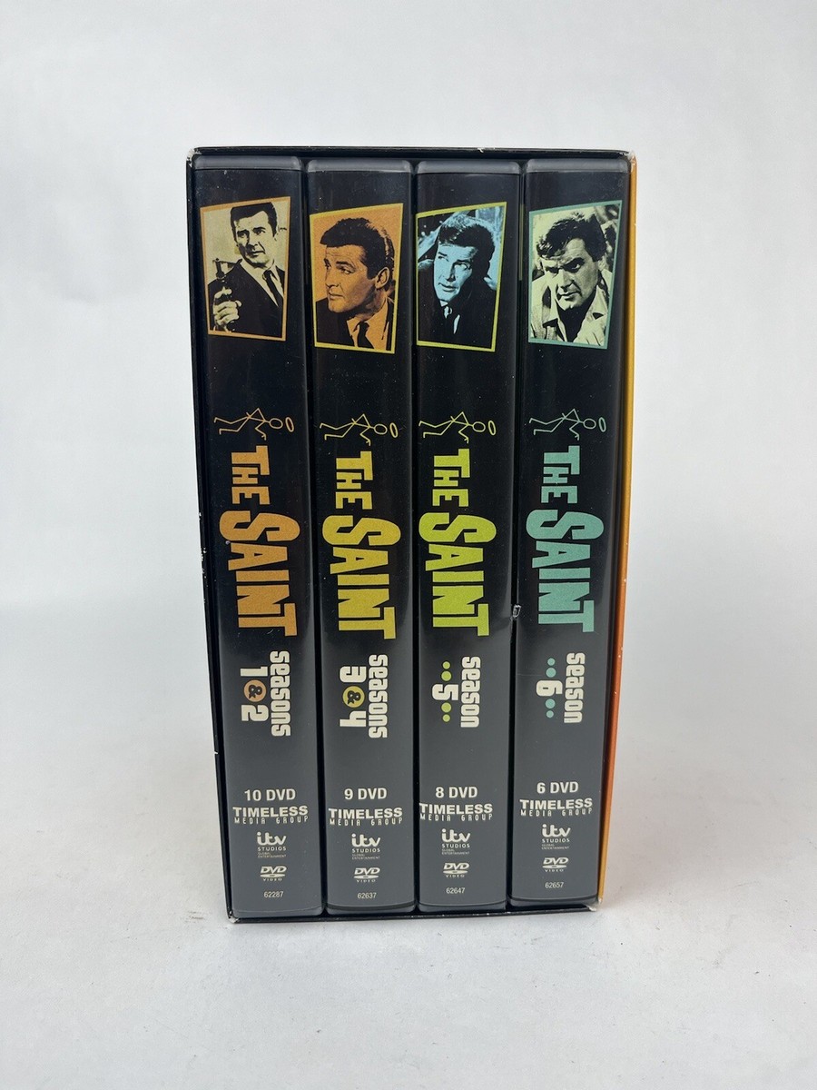 The Saint: The Complete 1962 TV Series, 6 Seasons, DVD