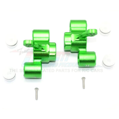 GPM Racing Alum Front Knuckle Arms Green : Kraton / Outcast / Notorious