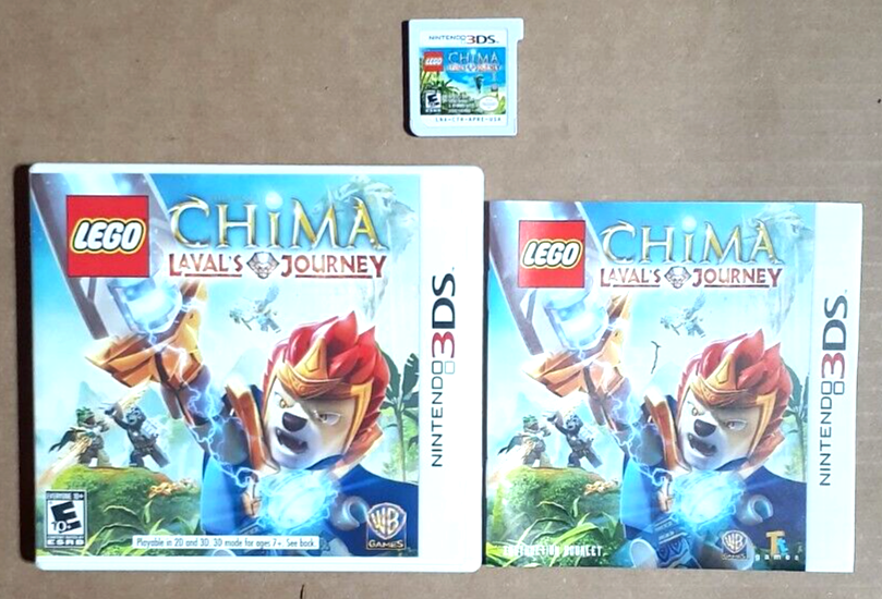 LEGO Legends Of Chima Laval's Journey Complete (Nintendo 3DS) VG