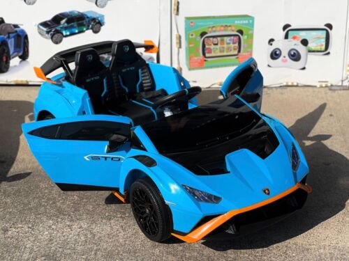 12V Lamborghini STO Ride-On Car for Kids Electric Ride On Toy w/ Remote Control - Picture 44 of 51