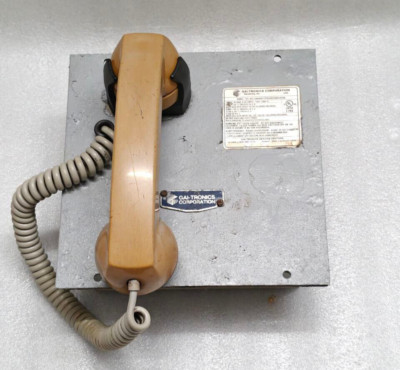 GAI-Tronics 701-302 Handset/Speaker Telecom Amplifier #18 120VAC