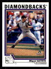 2004 Topps  #253 Miguel Batista Arizona Diamondbacks