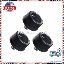 3PCS Heater A/C Blower Fan Speed Control Knob For GMC Savana 1500 2500 3500