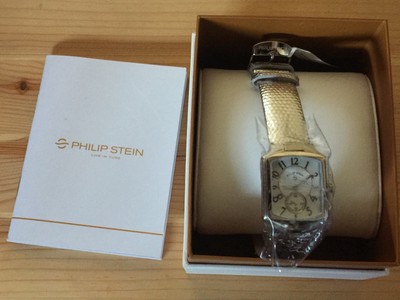 philip stein square watch
