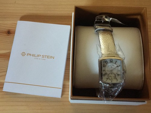 Philip Stein Women's 21-FMOP-ZAL Mother-Of-Pearl Silver Lizard Strap Watch  | eBay