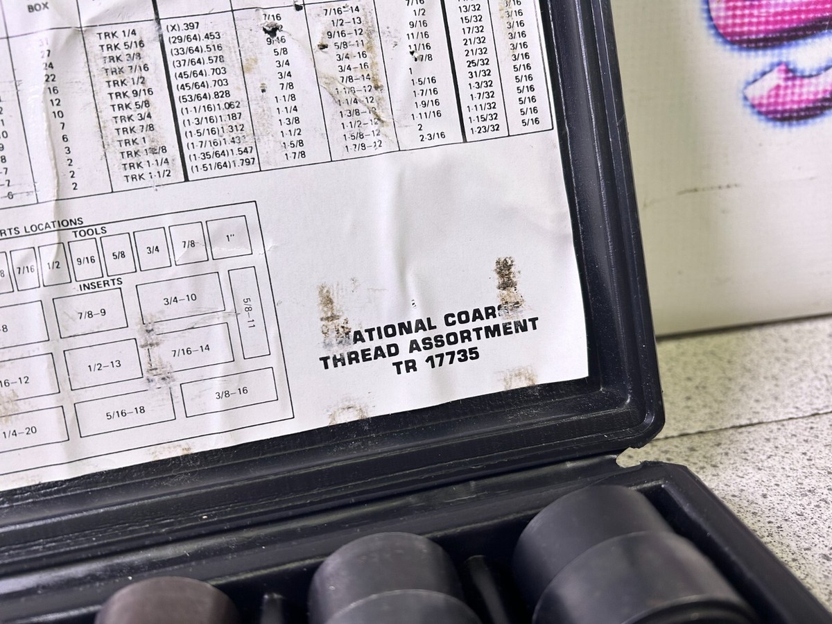 Rexnord Specialty Fasteners Keenserts Master Thread Repair Kit TR