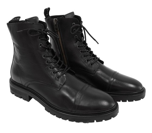 AllSaints Lance Chelsea Ankle Boots Men\'s Size EU 43 Black Leather Zipper AllSaints Lance Chelsea Ankle Boots Men main image 2