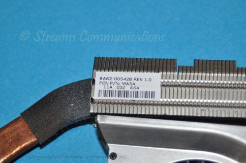 Samsung QX410 Laptop CPU Cooling Fan with Thermal Heatsink Module - Picture 3 of 4