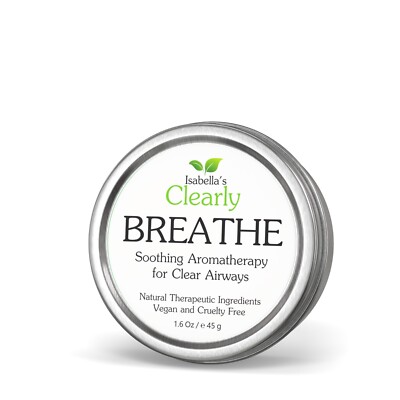BREATHE, Natural Congestion Relief for Sinus and Allergies, Aromatherapy Balm