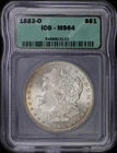 1883-O $1 Morgan Silver Dollar ICG MS 64 | Uncirculated UNC BU