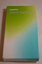 Letsfit E21-PRGD Smartwatch (burgundy & rose gold)