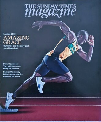 Sunday Times Magazine July 21st 2011 - Usain Bolt