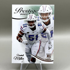 2023 Panini Prestige #386 RC rookie Ventrell Miller Jacksonville Jaguars