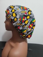 African Print Hair Bonnet