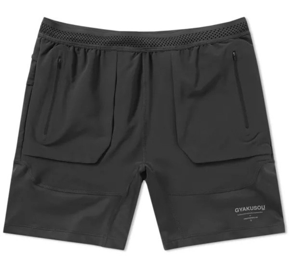 Rare NWT NIKE GYAKUSOU Black REFLECTIVE Dry Racer Half