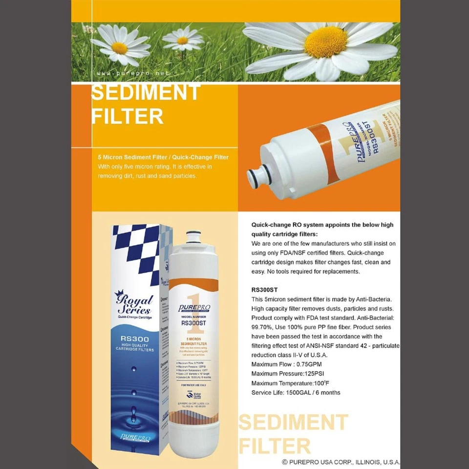 PurePro ERS-105 & ERS-106 Complete Replacement Filter Packs - Image 2 of 4