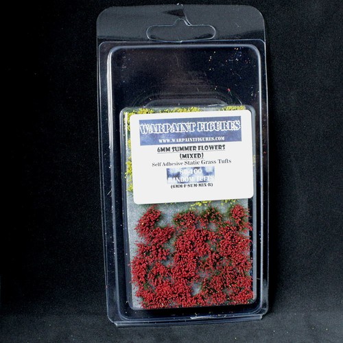 120 x 4/6 mm mechones de flores autoadhesivos - Wargaming | Base | Ferrocarriles | Terreno | Paisaje - Imagen 41 de 115