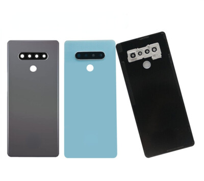 For LG Stylo Q730 Battery Door Back Glass Cover Replacement w/Camera Lens 