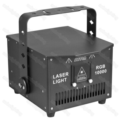2x IP65 10W RGB Animation Laser Light Outdoor sky beam Laser