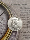Silver Franklin Half Dollar 1954 P Great looking coin Almost UNC TP-6377