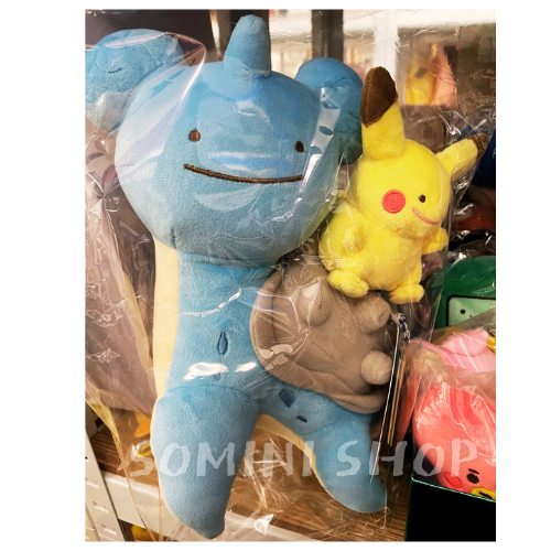 Pokemon Lapras & Pikachu Plush Doll-Korean Exclusive Metamong